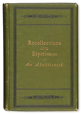 (SLAVERY AND ABOLITION.) ROSS, DR. ALEXANDER MILTON. Recollections and Experiences of an Abolitionist, from 1835 to 1865.